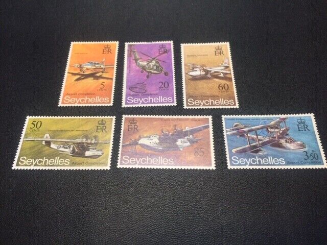 Seychelles stamp 285-290 MH