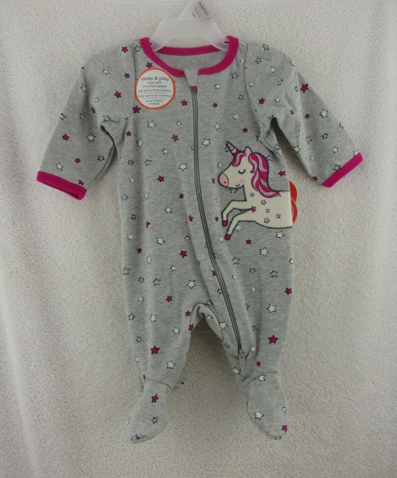Doll Clothes Wonder Nation Unicorn Sleeper Newborn Infant Outfit 20