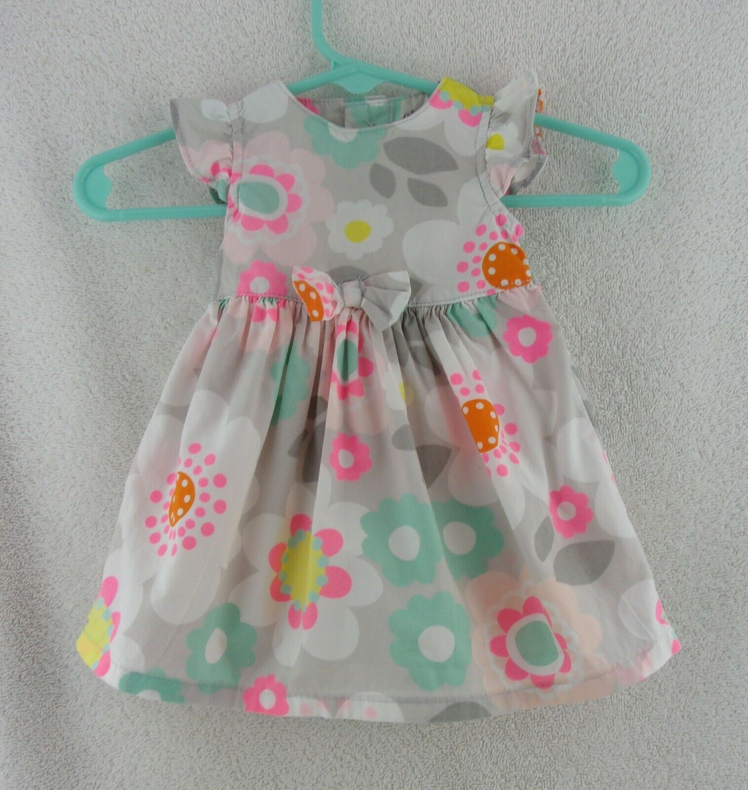 Doll Clothes Carter's Floral Dress Newborn Infant Outfit 20"-24" Tall