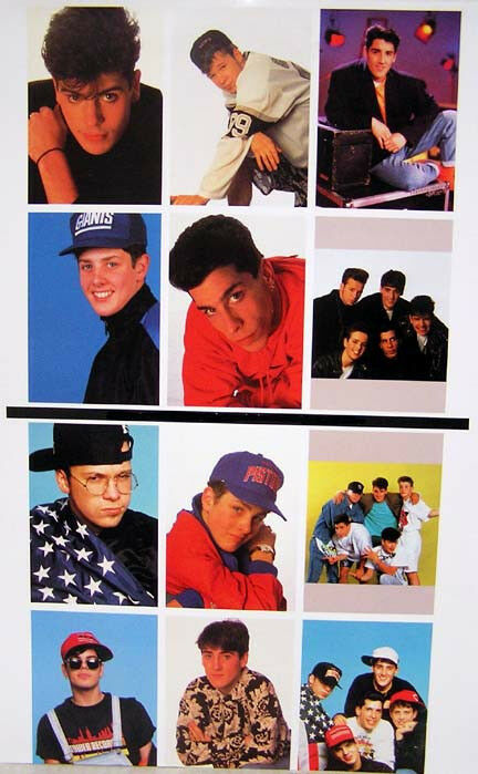 1990s New Kids On The Block 11"x14" Color Print Portfolio Of 12  (fw-port-09)