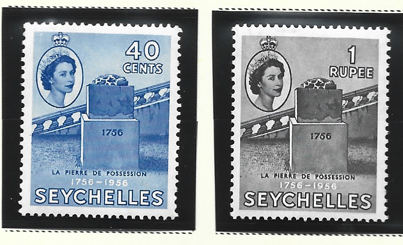 Seychelles Stamps Scott #191 To 192, Mint Lightly Hinged