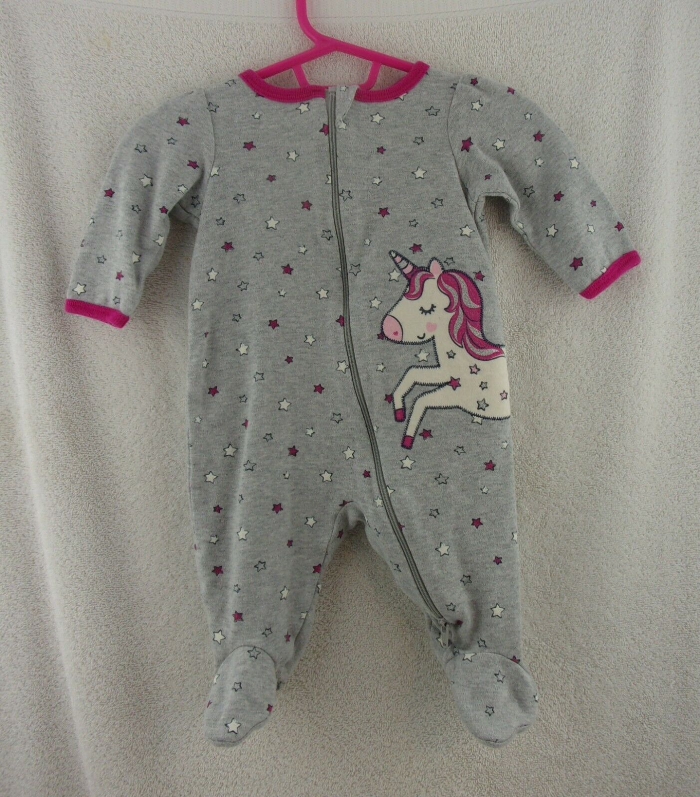 Doll Clothes Wonder Nation Star Unicorn Sleeper 0-3 Months Infant Outfit 22"-26"