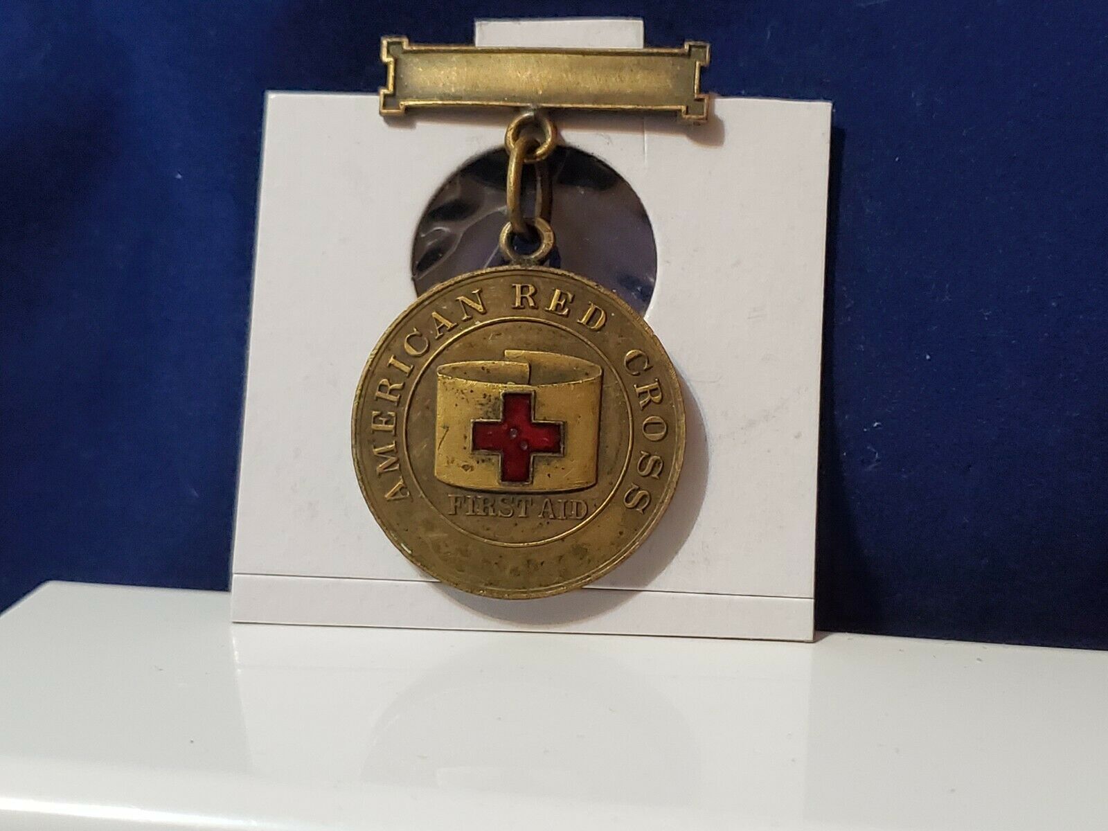 1911 American Red Cross First Aid Metal