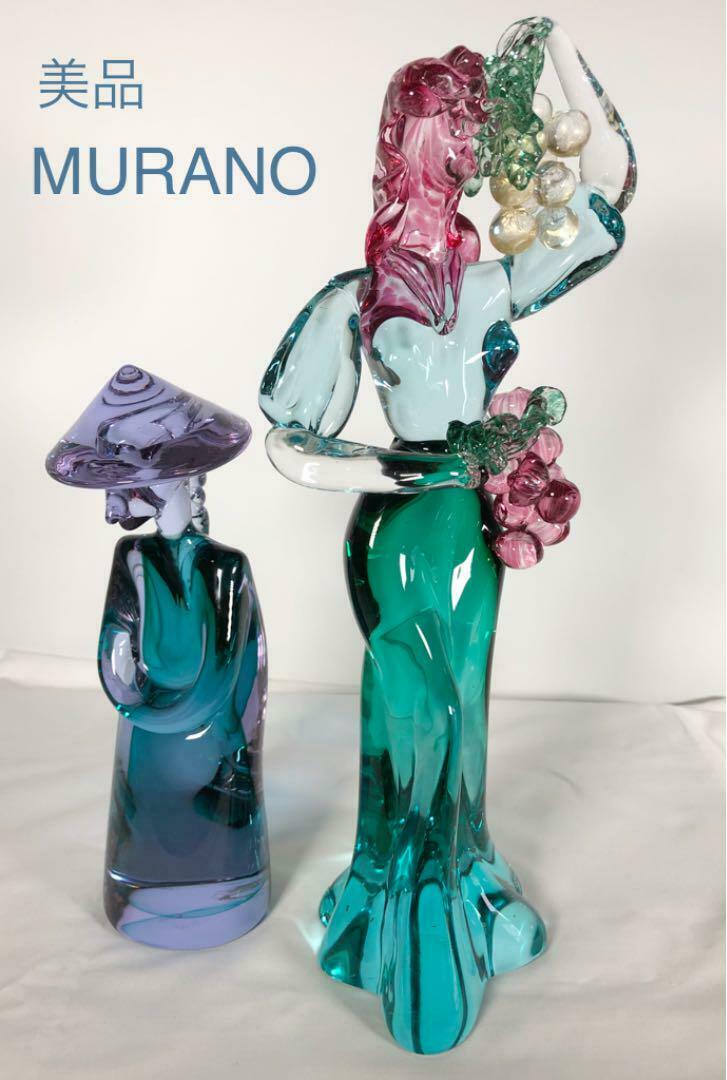 Murano Made In Italy Glass Objects Venetian Figurehead