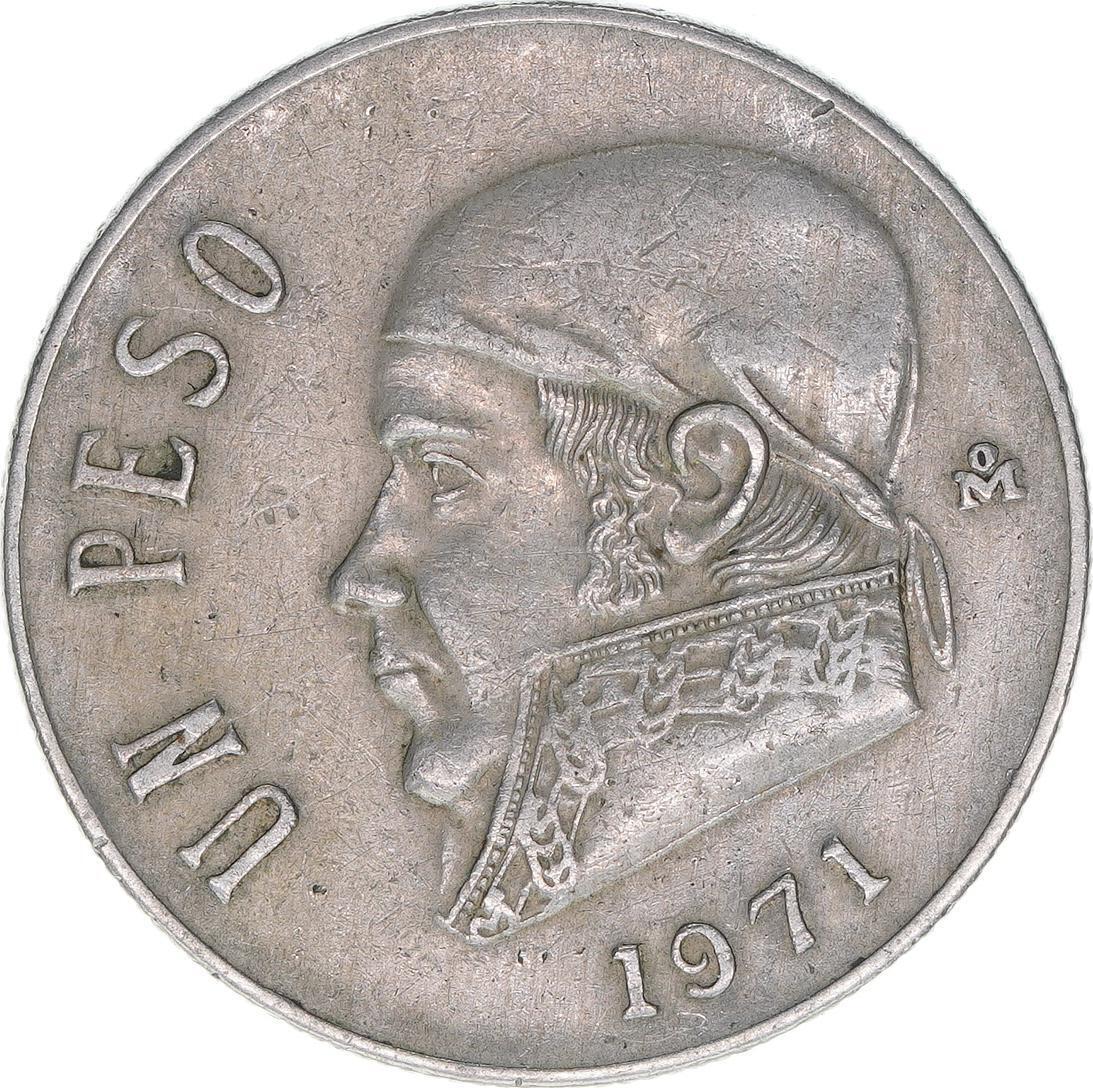 Mexiko, 1 Peso 1971, A79048