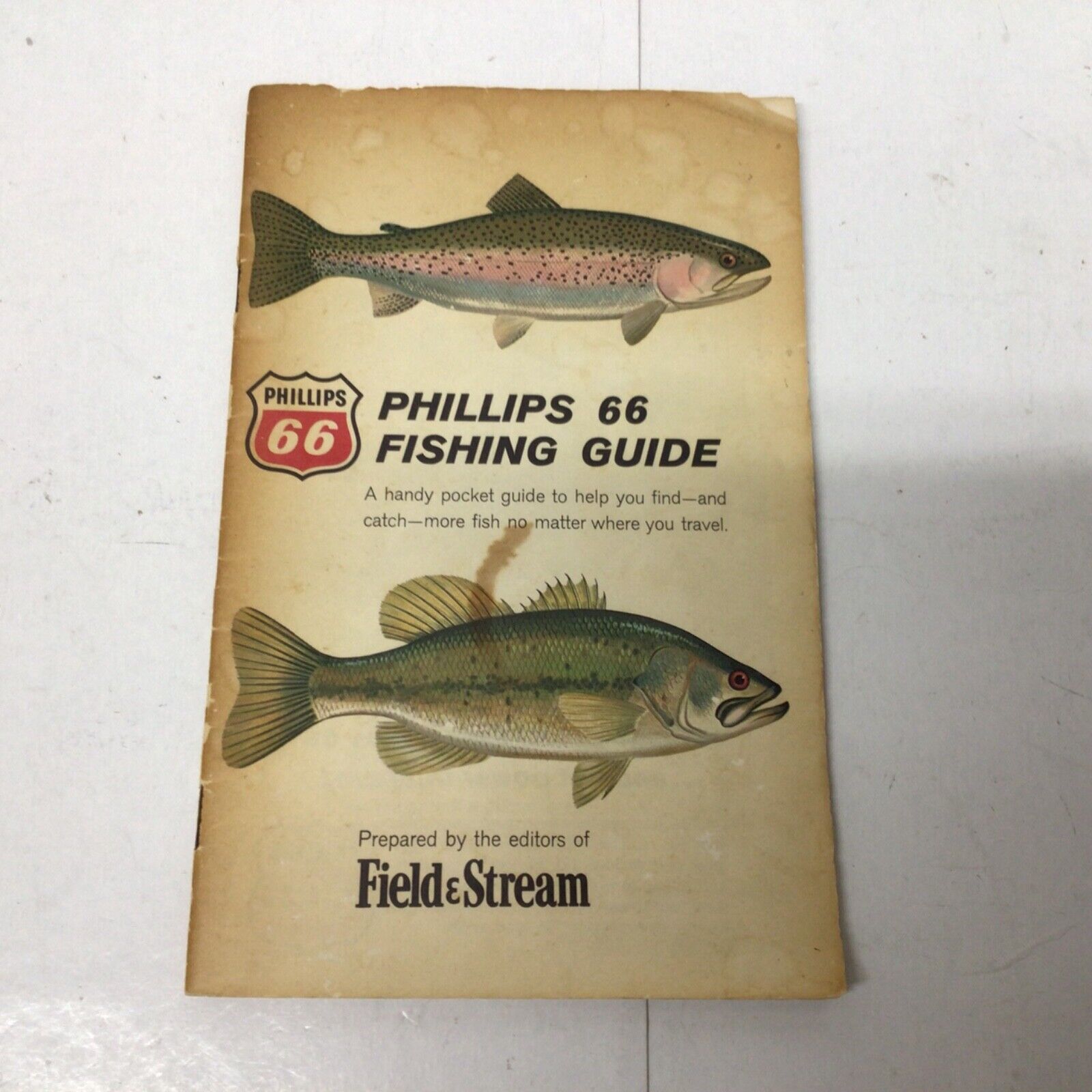 Phillips 66 Advertisement Field & Stream Fishing Guide 1963 Great Ads